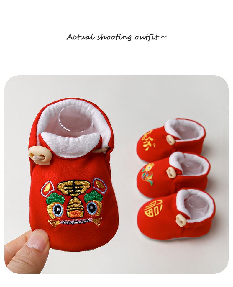 Non-Slip Soft Sole Baby Toddler Shoes for 0-12 Months - Spring to Winter
