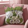 P-Paige G-Gemmel M-Monkey Cushion Cover Multi-Scene Pillow Cover for Home & Car - Reversible, Soft & Durable for Daily Use
