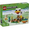 LEGO Minecraft Chicken Farm Toy - Birthday Present, Building Blocks, for Girls, Boys, Children Ages 7, 8, 9, Elementary School Students, Game, Home De