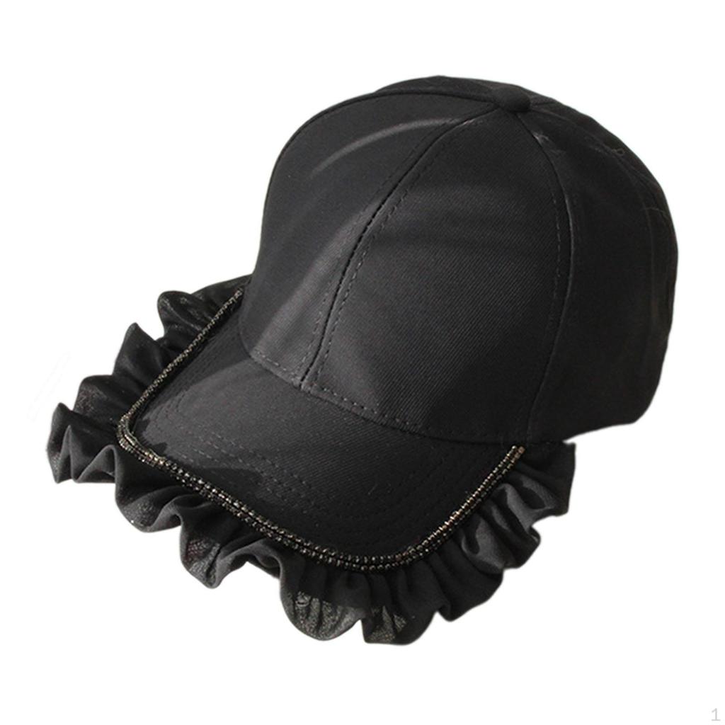 Female Baseball Cap, Breathable Cap for Summer Vacation, Outdoor Picnic