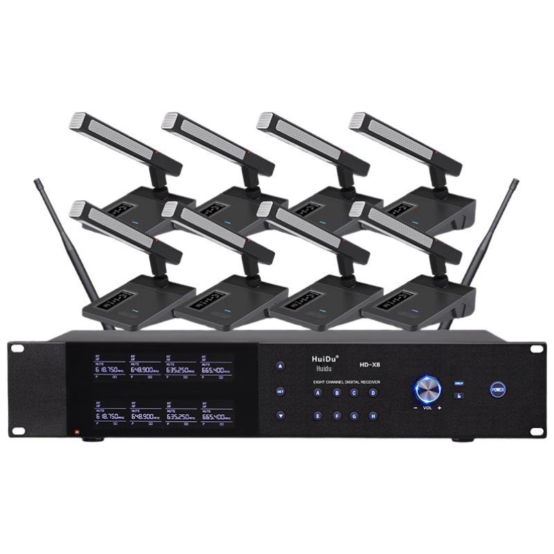 

HuiDu HD-X8 Professional Wireless Microphone System (CN version)