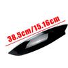 For VW Golf 5 GTI Jetta R32 Mk5 2005 2006 2007 Car Headlights Eyebrow Eyelids Cover ABS Carbon Fiber Sticker Decorative