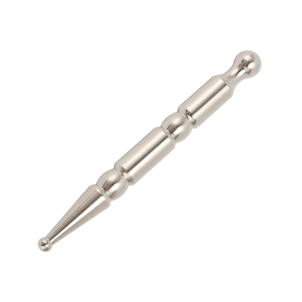 Manual Acupuncture Pen Stainless Steel Ergonomic Easy to Hold Portable Trigger Point Massager Tool for Face Hand Body