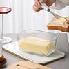 Keep Fresh Glass Butter Box with Butter Cutter Fresh Cheese Tray  Restaurant