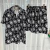 Fashion Hawaiian Suit Print Men Shirt 2Pcs Set Luxury 3D Print Holiday Set Short Sleeve Casual Shirt Beach Two Piece Man Sets