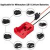 Automotive Emergency Power Transfer Cable for 18V 20V Battery Instantly Vehicle Jump Starter Boosters