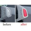 For VW ID.4 - Aluminum Red Middle Console P Block Button Cover Trim