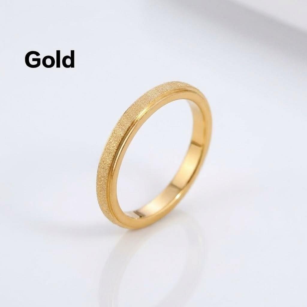 Silberne Frosting Partnerringe für Hochzeit Verlobung Schmuck Geschenke Geburtstagsgeschenk Liebhaber Partnerringe für Männer und Frauen