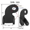 Bicycle Trailer Hitch Coupler Bike Attachment Adapter Replacement Connector