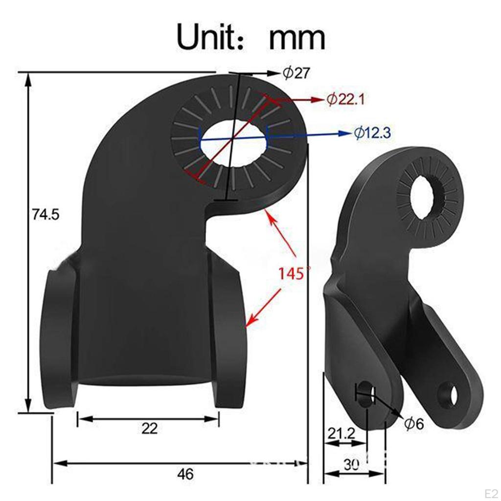 Bicycle Trailer Hitch Coupler Bike Attachment Adapter Replacement Connector