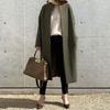 Women's 2024 Autumn/Winter Wool Coat - Japanese Style, Medium/Long Length, Available In 5 Colors