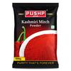 Pushp Brand Kashmiri Red Chilli Powder (Pouch Pack of 1, 500gm)