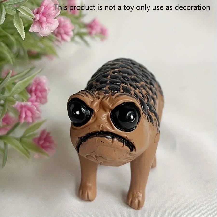 Новый продукт, милая черная африканская дождевая лягушка-жаба статуэтка подарок украшение для дома