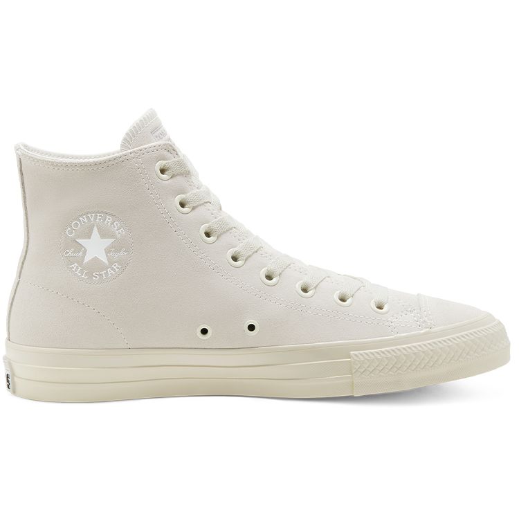 Converse Chuck Taylor All Star Pro Comfortable High-Top Canvas Shoes Unisex Sneakers Off-White 168640C