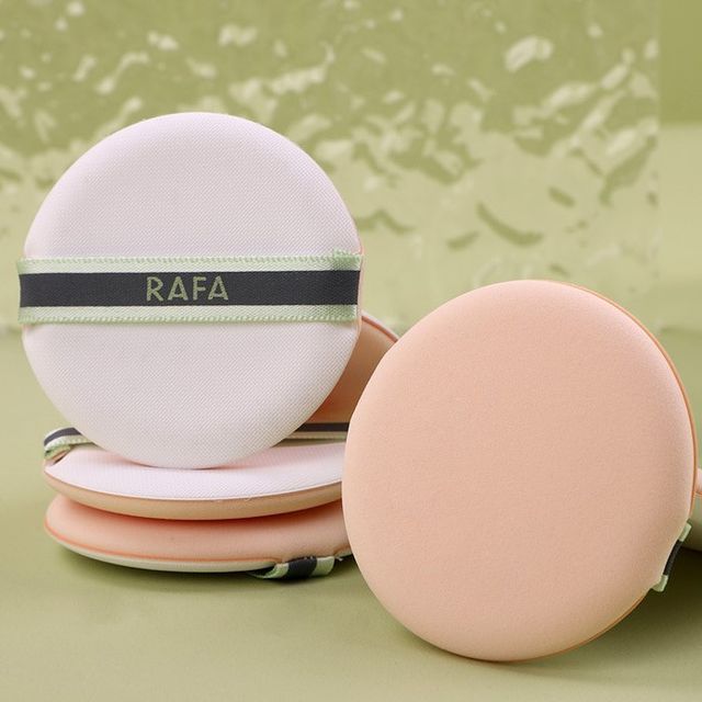 Виолета - Набор из 2 шт.: Пуховка Set Of 2 - Circle - White