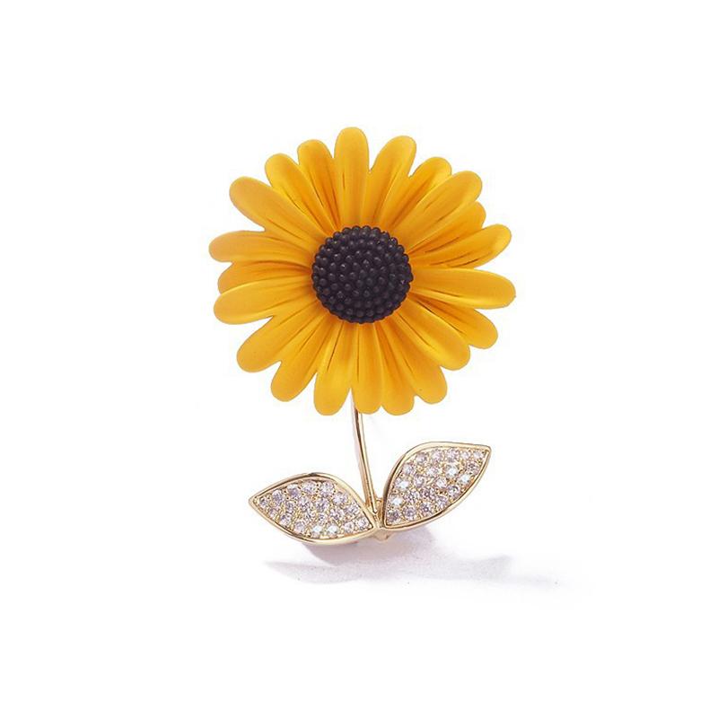 

Броши Подсолнух Для Женщин Унисекс Эмаль Летняя Красота Подсолнух Вечеринка Офис