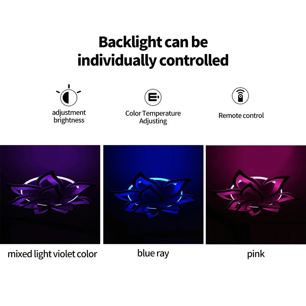 RALAN LED Ceiling chandelier Decorative Art Lighting lustre Fixture App Control Living Room Bedroom ceiling pendant lamps