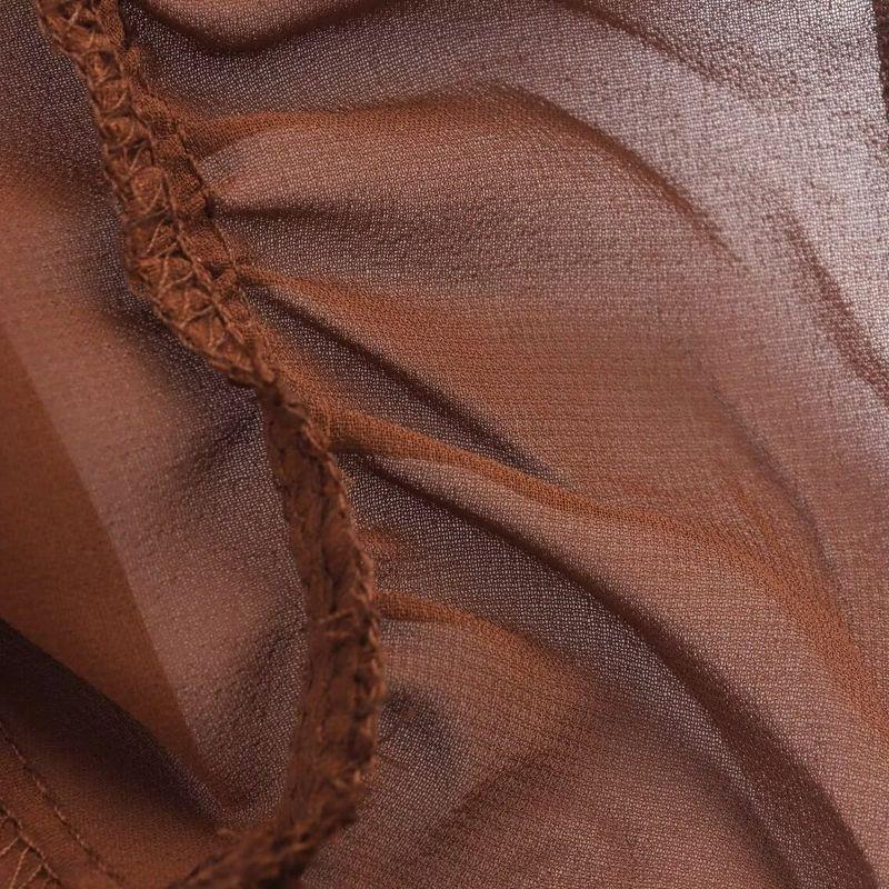Kaslead New Women Clothes Western Style Fashion Slimming Multi-Layer Lotus Leaf Trim Waist Hugging Long Dress