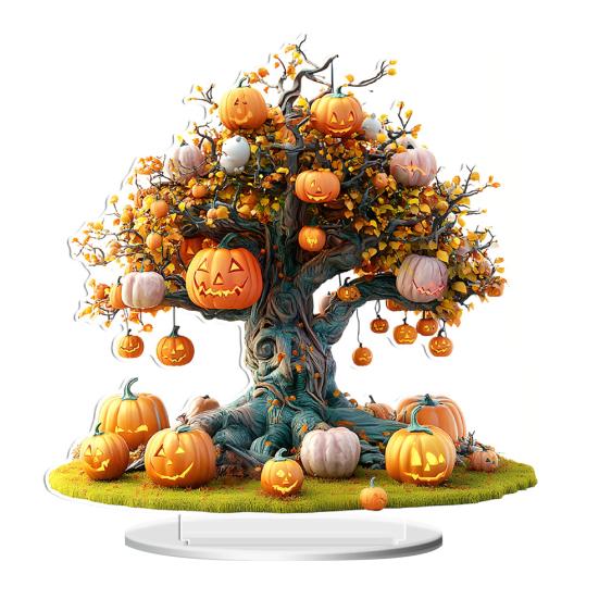 

Хэллоуин Акриловая Настольная Табличка 2D Акриловый Призрак Тыква Дерево Ведьма Табличка для Дома Офиса Стола Декор Многоярусного Подноса A