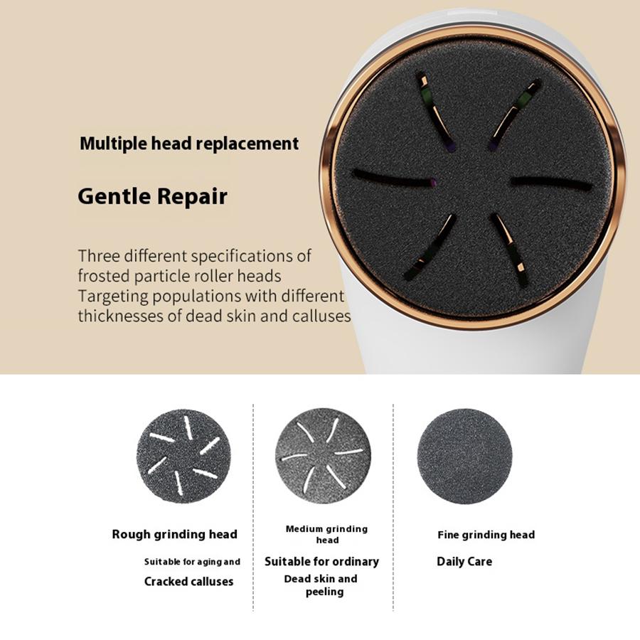 Xiaomi Professional Electric Foot Callus Remover - Easy to Use, Painless, Quick Removal, Rechargeable, Gentle Exfoliation, Making the S
