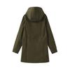 Women's Casual Solid Color Long Sleeved Pocket With Fleece Jacket Hooded Coat Windbreaker