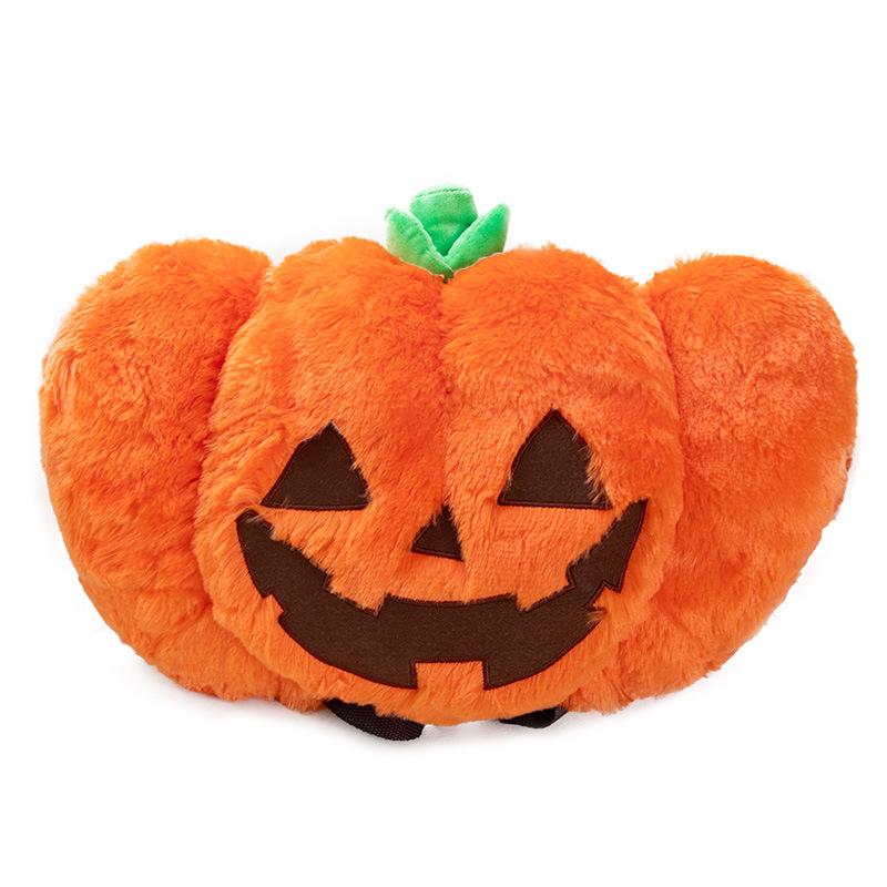 Creative Pumpkin Bag Plush Toy Pumpkin Doll Girls Backpack Children's Doll Halloween Gift