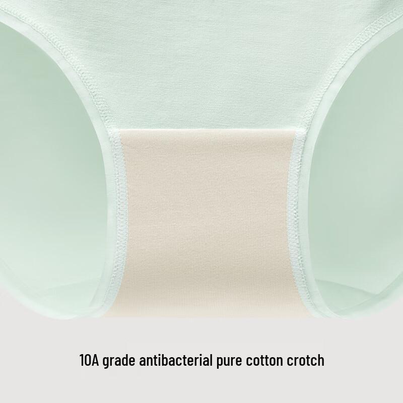 Youkeshu Women's Pure Cotton Antibacterial Briefs