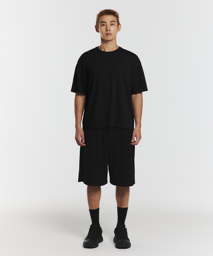 MUSINSA STANDARD SPORTS Cotton Mesh Oversized Crop Short Sleeve (4 Colors)