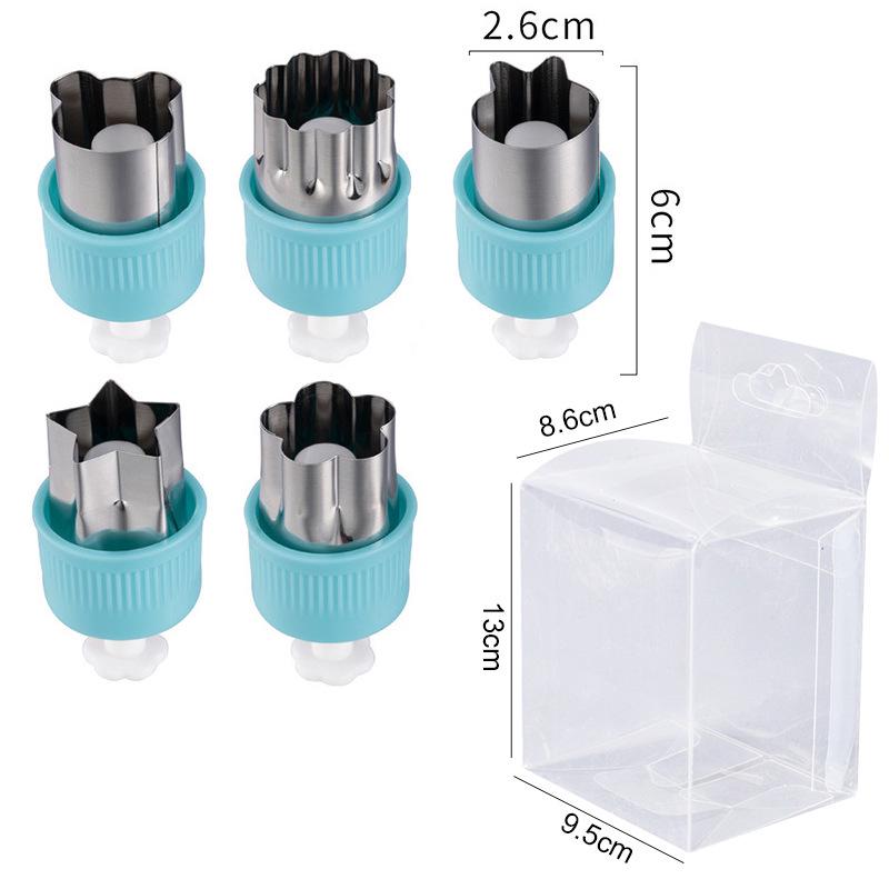 Wonton Dumpling & Farfalle Form for Kjeks, Dampede Boller og Babymat