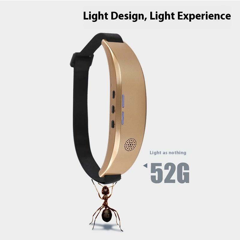 Intelligent sleep instrument, micro-current, head pulse decompression, sleep aid, depression, anxiety, physiotherapy, calming the mind, massager
