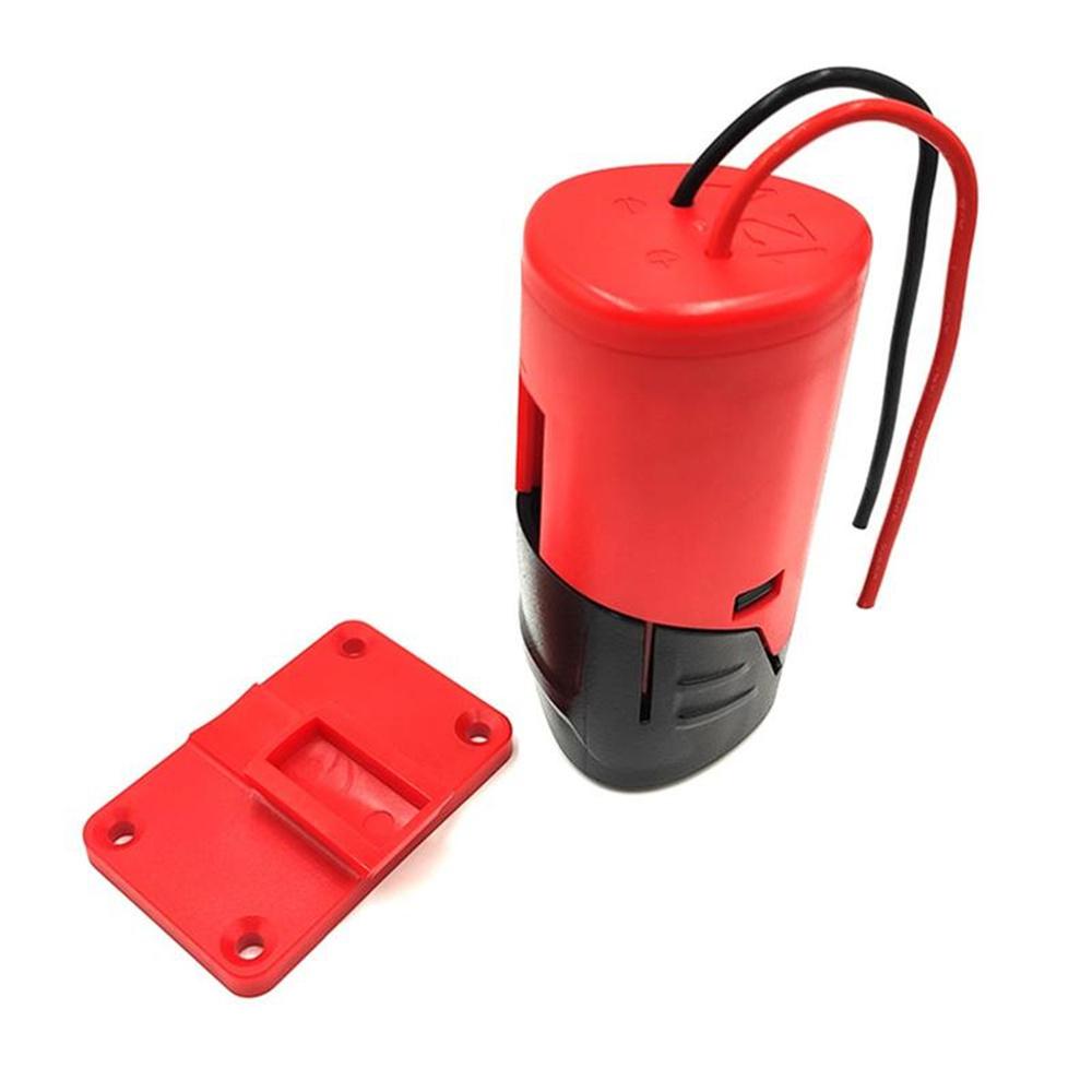 Power Adapter Battery Output Adapter For Milwaukee M12 Battery Power Connector