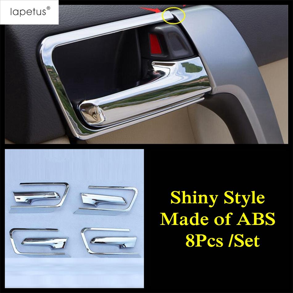 Car Inner Door Handle Bowl Decoration Cover Trim For Toyota Land Cruiser Prado FJ150 150 2010 - Matte Accessories Interior