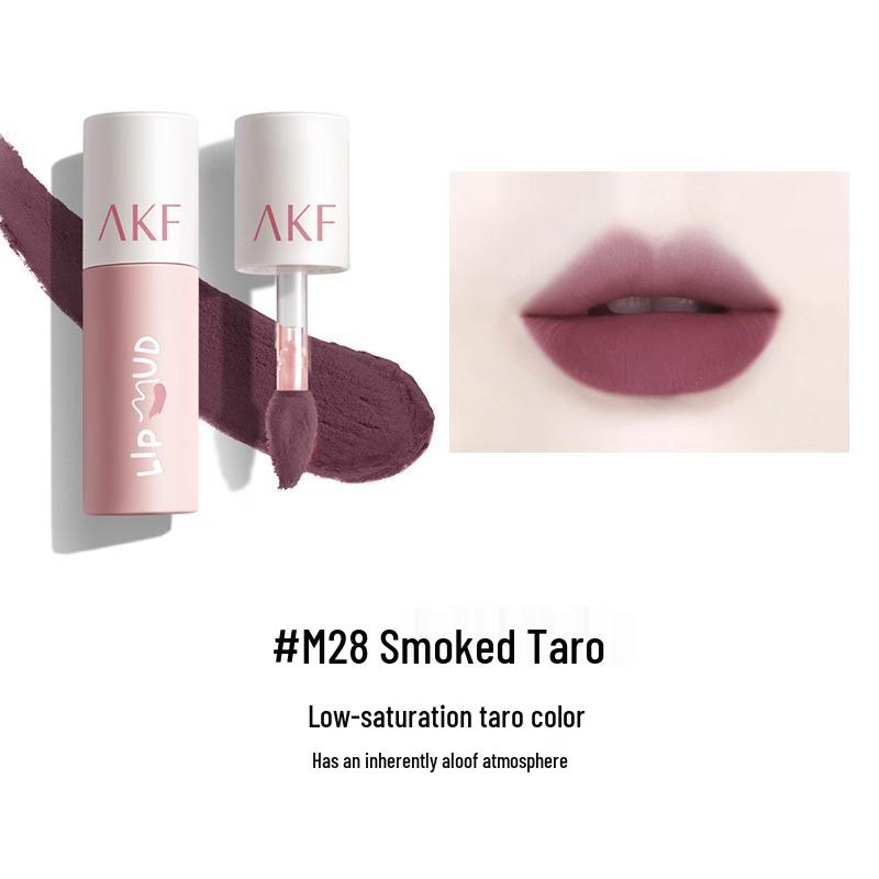 AKF Lippen-Mud: Erschwinglicher Studentenfreundlicher Lippenstift mit Weicher Matter Textur für Herbst/Winter