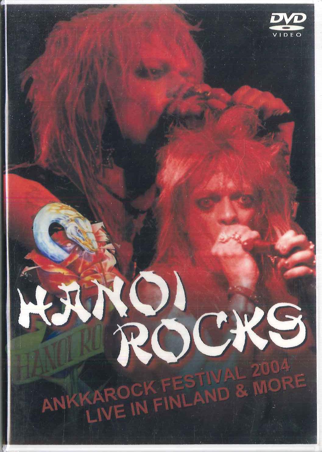 

DVD HANOI ROCKS - Ankkarock Festival 2004 Live In Fin PAF1253 NOT ON LABEL Non Japan Music Video Used