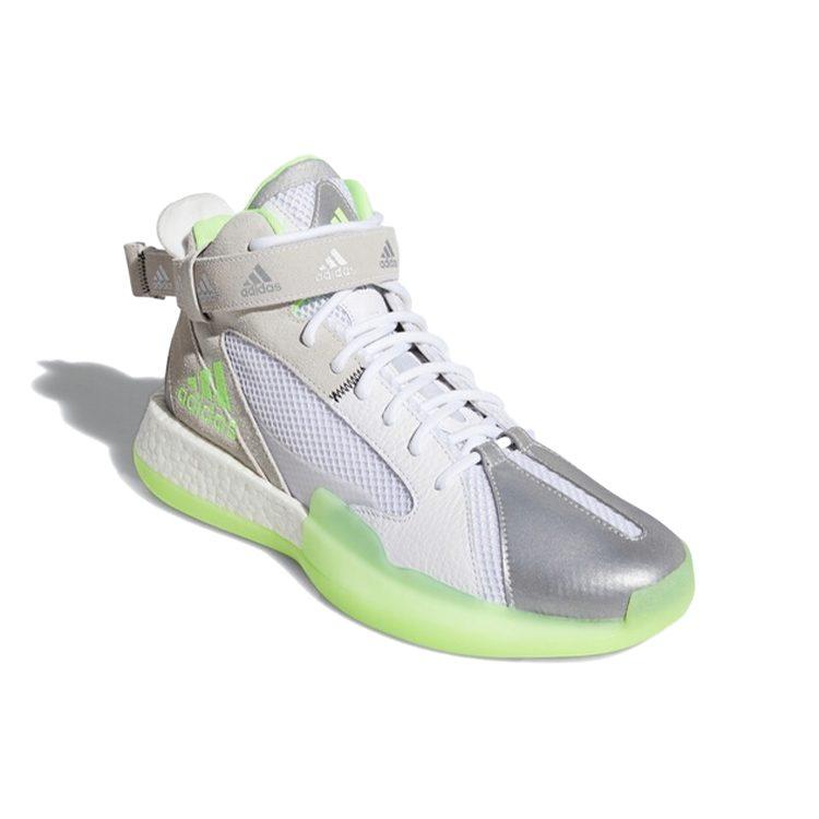 Adidas Posterize Vintage Basketball Shoes 'Grey Green' FW4343