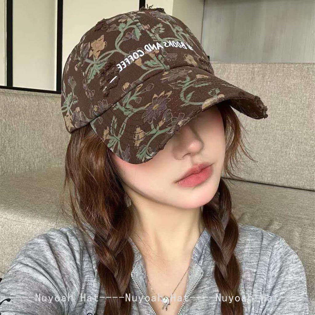 Baseball Stitching Stitched Embroidered Alphabet Star Flowers Camouflage Women  Men Her Him For Fresh Caps Peaked Hats Sunshade Ins Versatile