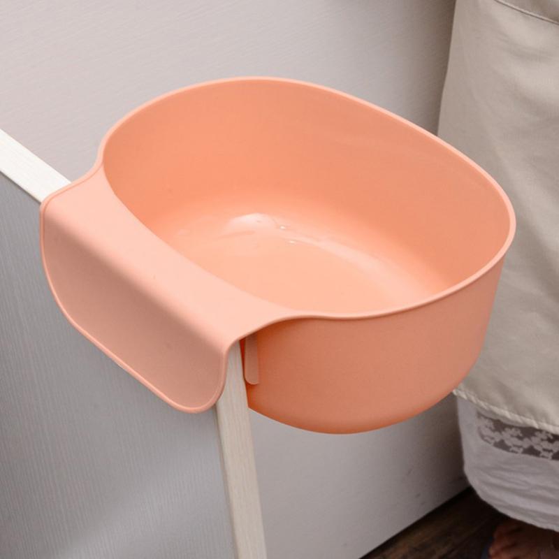 Baby Bed Hanging Box Portable Kitchen Lidless Trash Can Baby Nursery Organizer