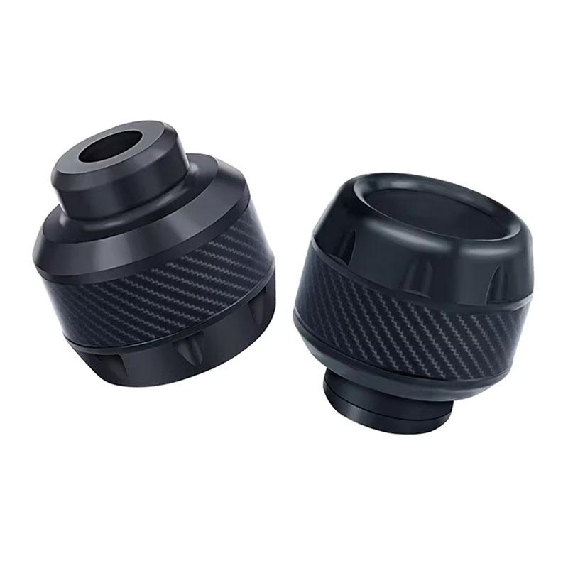 Universal Motorcycle Anti-fall Cup Aluminum Alloy Motorcycle Front Fork Cover Anti-collision Wheel Protector Modified Accessorie