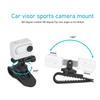 Car Visor Camera Holder Dash Cam Sun Visor Mount Holder 360 Degree Rotation Car Camera Clip for Insta360 GO 3