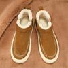 Invierno Nuevo Algodón de Suela Gruesa Cálido Casual Zapatos de Algodón para Hombre, Ligeros y Cómodos Deportivos de Caña Alta Zapatos de Algodón 39-44