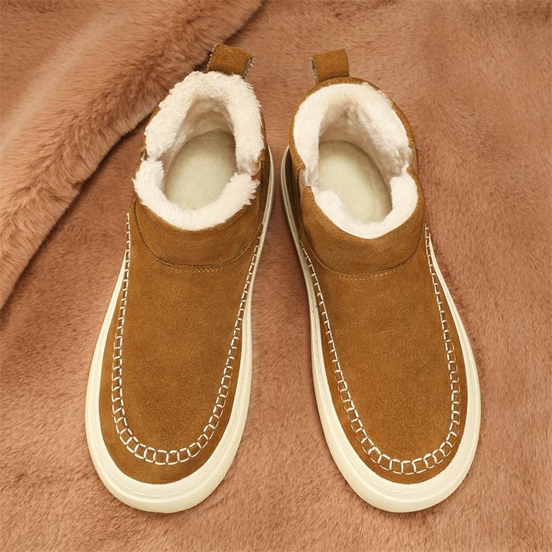 Invierno Nuevo Algodón de Suela Gruesa Cálido Casual Zapatos de Algodón para Hombre, Ligeros y Cómodos Deportivos de Caña Alta Zapatos de Algodón 39-44