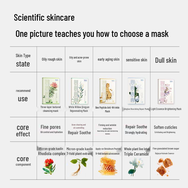 WEI LAI ZHI MEI Facial Treatment Clay Masks