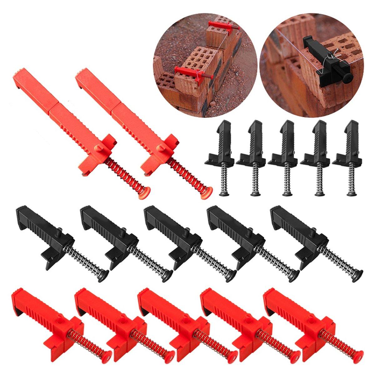 

BHBL Bricklaying Wire Drawer Brick Leveling Line Runner Puller for Construction Building Fixer Measuring Tools Red 2PCS China Mainland