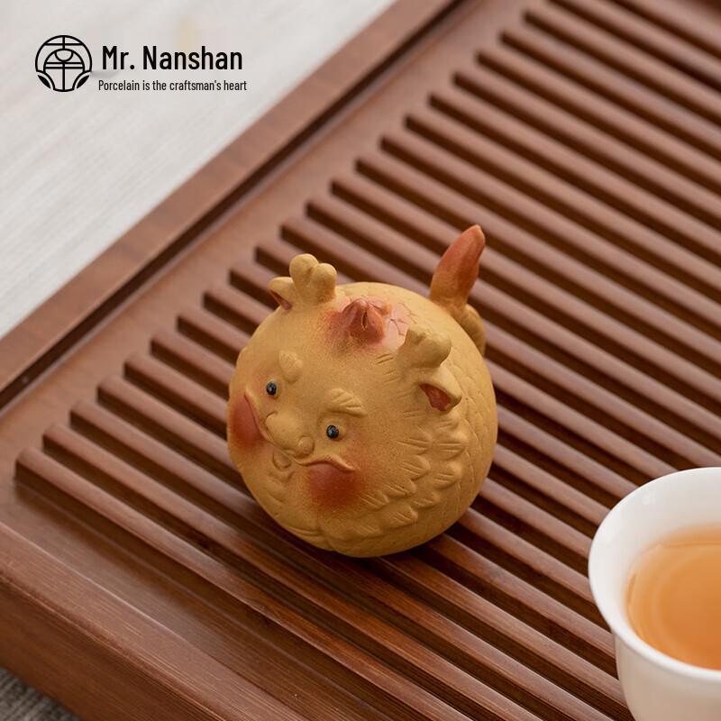 Purple Clay Lucky Dragon Tea Pet