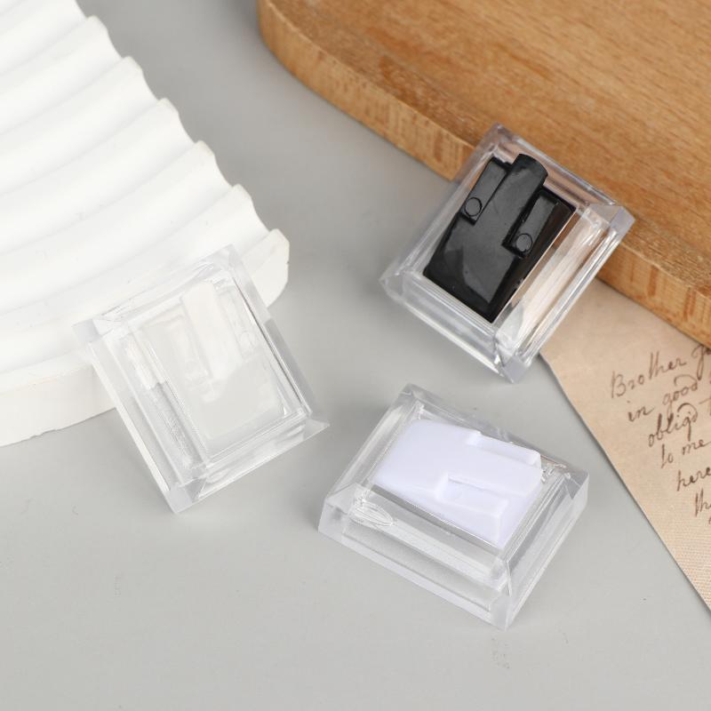 5Pcs Clear Ring Display Stands Ring Jewelry Tray Ring Storage Organizer Shelf For Jewelry Counter Showcase Display Prop