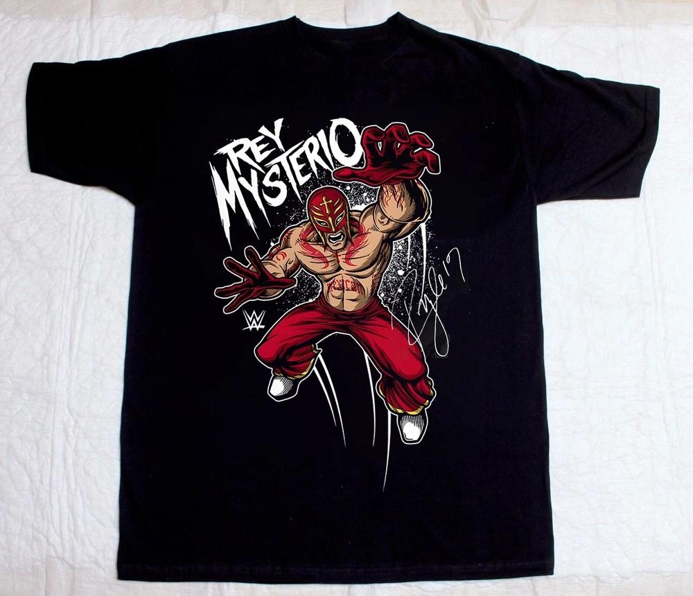 Rare Collection Rey Mysterio Signature Gift For Fan S-2345XL T-shirt Unisex T-Shirt XXL