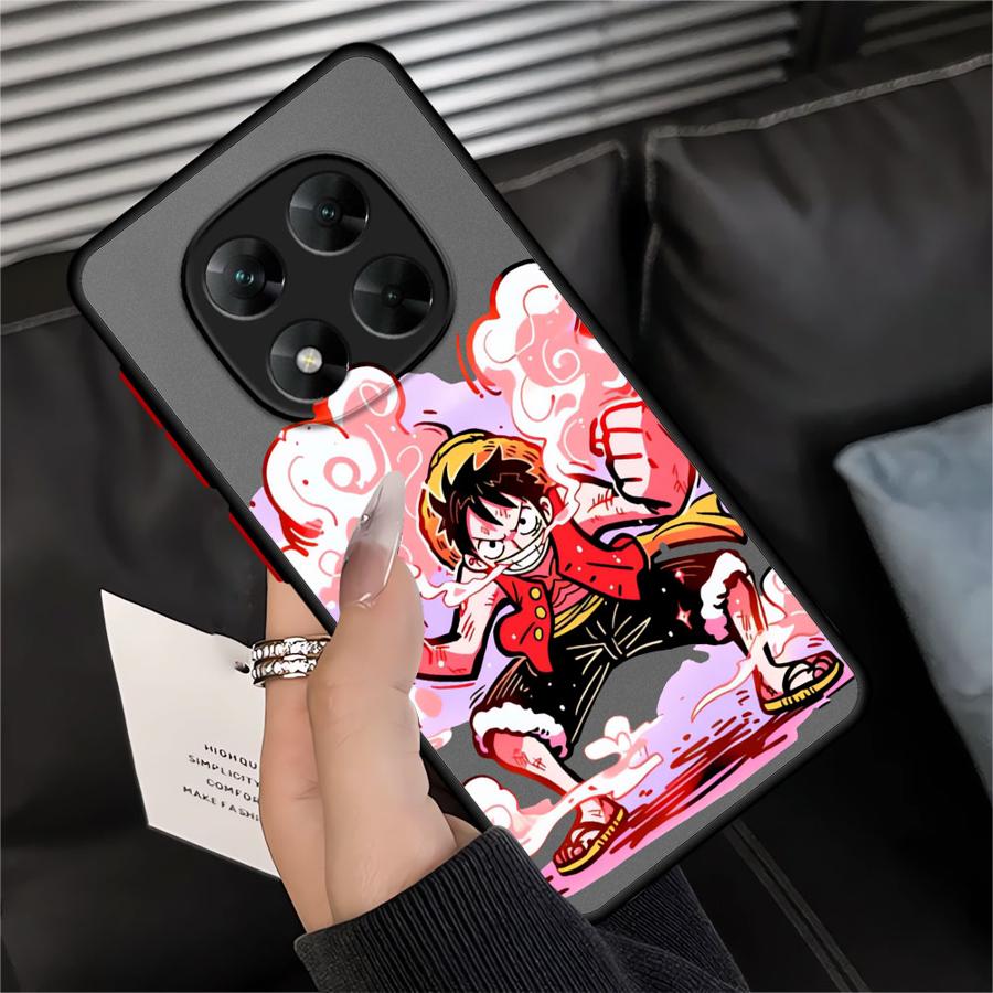 Funda Back Phone Cover Case for Xiaomi Redmi Note 14 A4 11 14C 13 Pro Plus 10 9S 12 13C Cartoon O-One Pieces