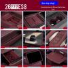 Nio ES8 Gen-3 Central Control Silicone Set: Anti-Slip Window Lift Coaster & Interior Decorative Accessories for 26 Models