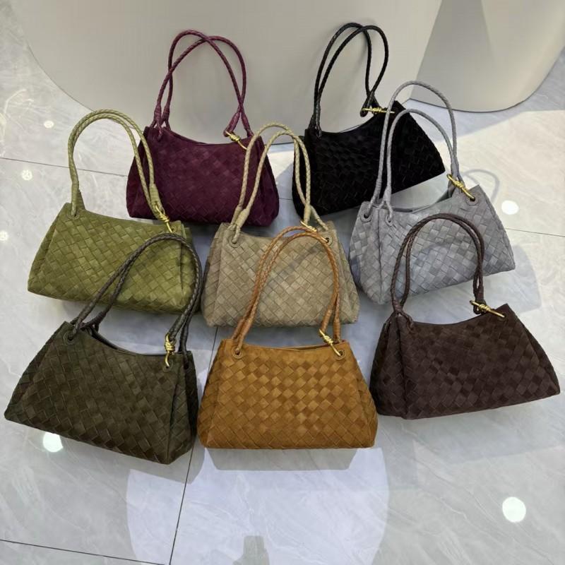 New Style Woven Parachute Bucket Bag Fashionable High-end Large-capacity Portable Underarm