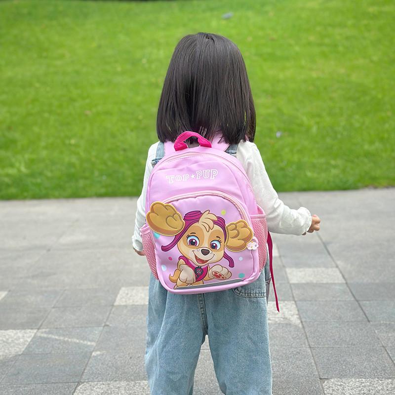 Adorable Cartoon Paw Patrol Kids Backpack With Lightweight Nylon Material And Fun Colors